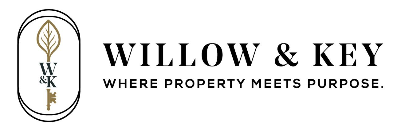 Willow & Key text logo.