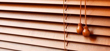 wooden texture blinds