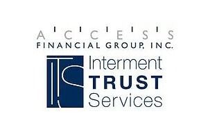 Logo for Access Financial Group, Inc. features a blue square with white lines, 