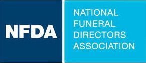 NFDA logo, white text on blue and teal backgrounds: 
