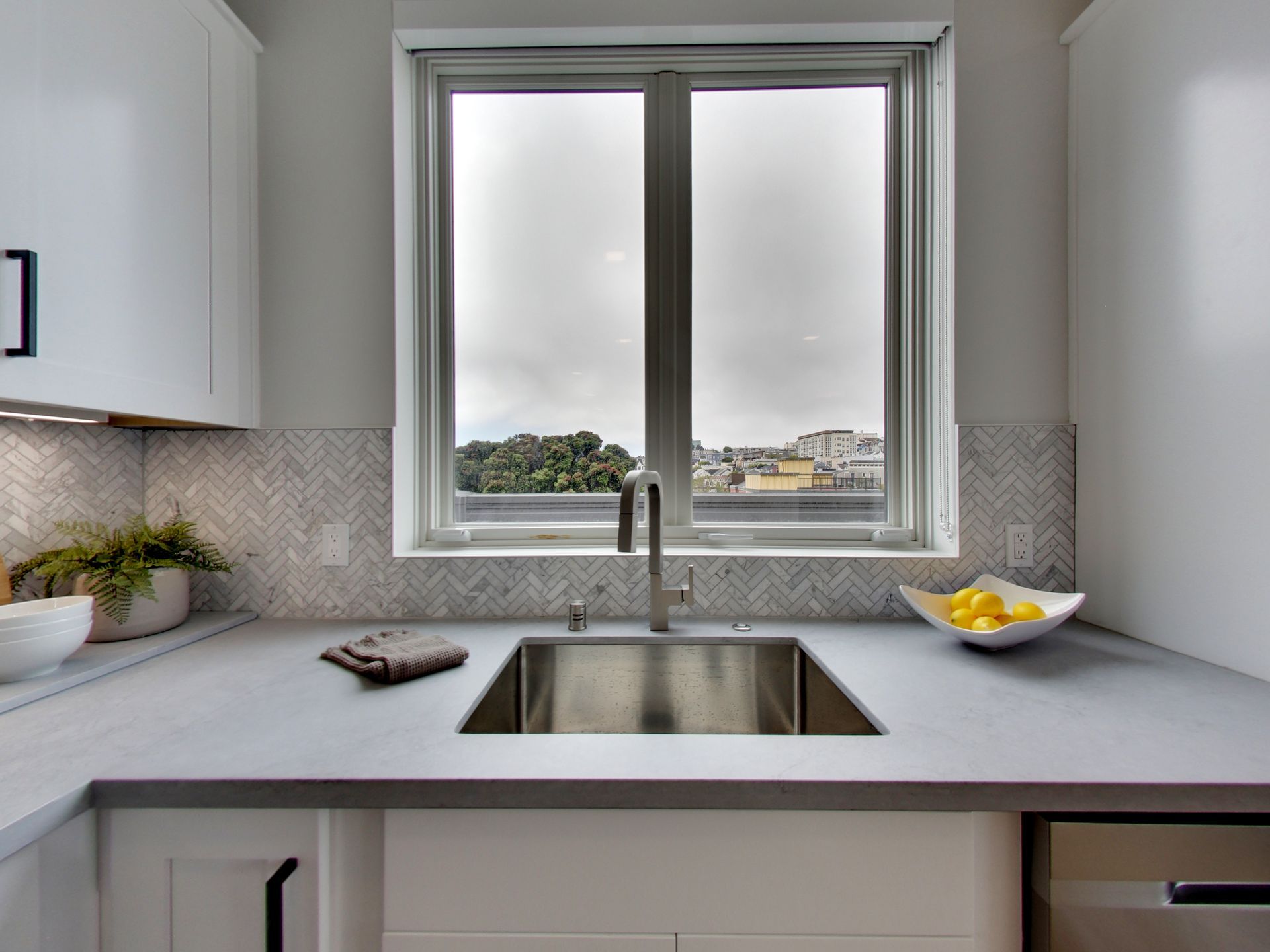 Englander Residences - Kitchen window