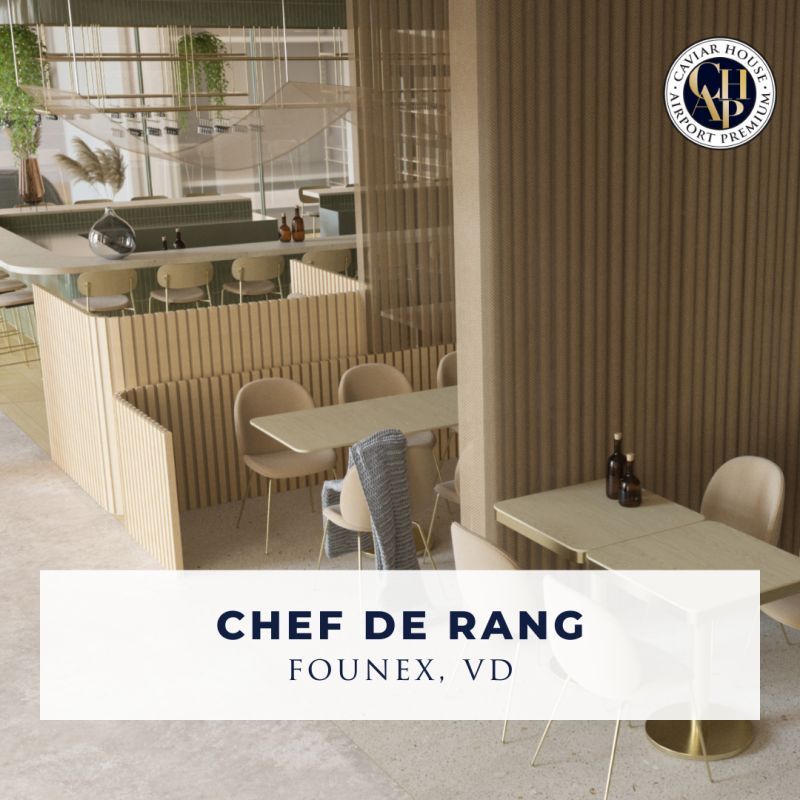 Poste de chef de rang Genève Founex