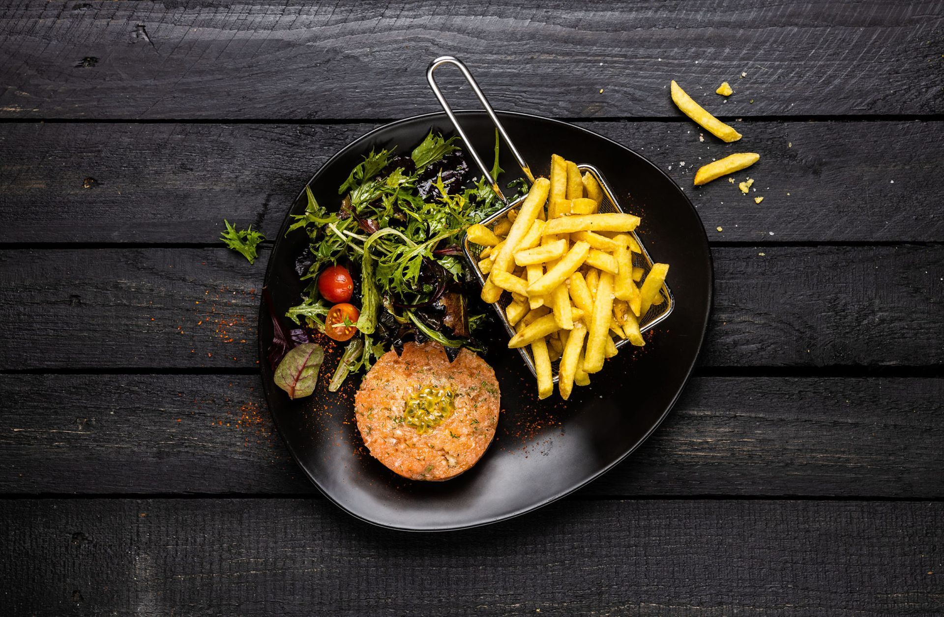 Montreux Jazz Café Genève Aéroport tartare de saumon