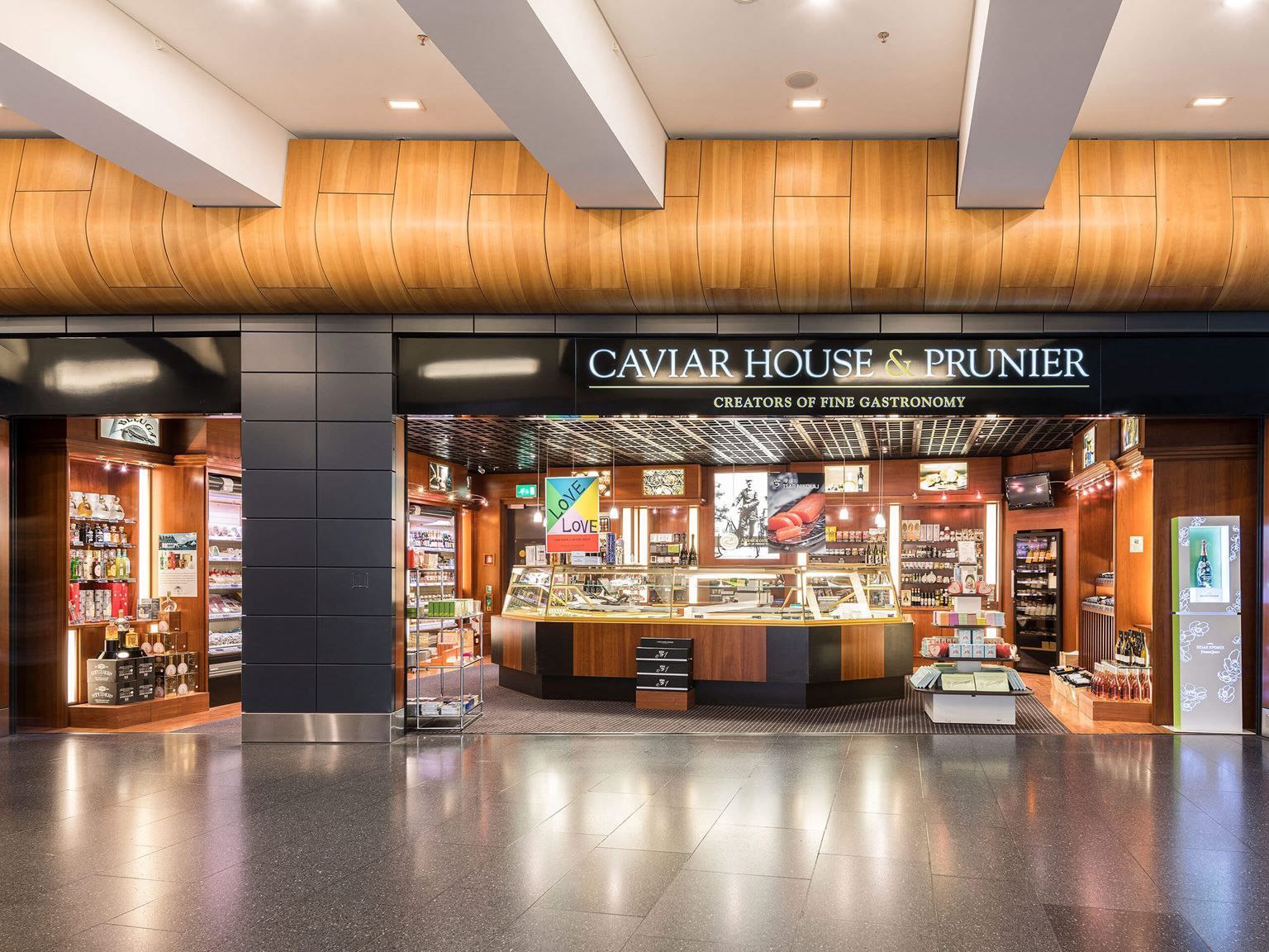 Caviar House & Prunier boutique London Heathrow Terminal 5