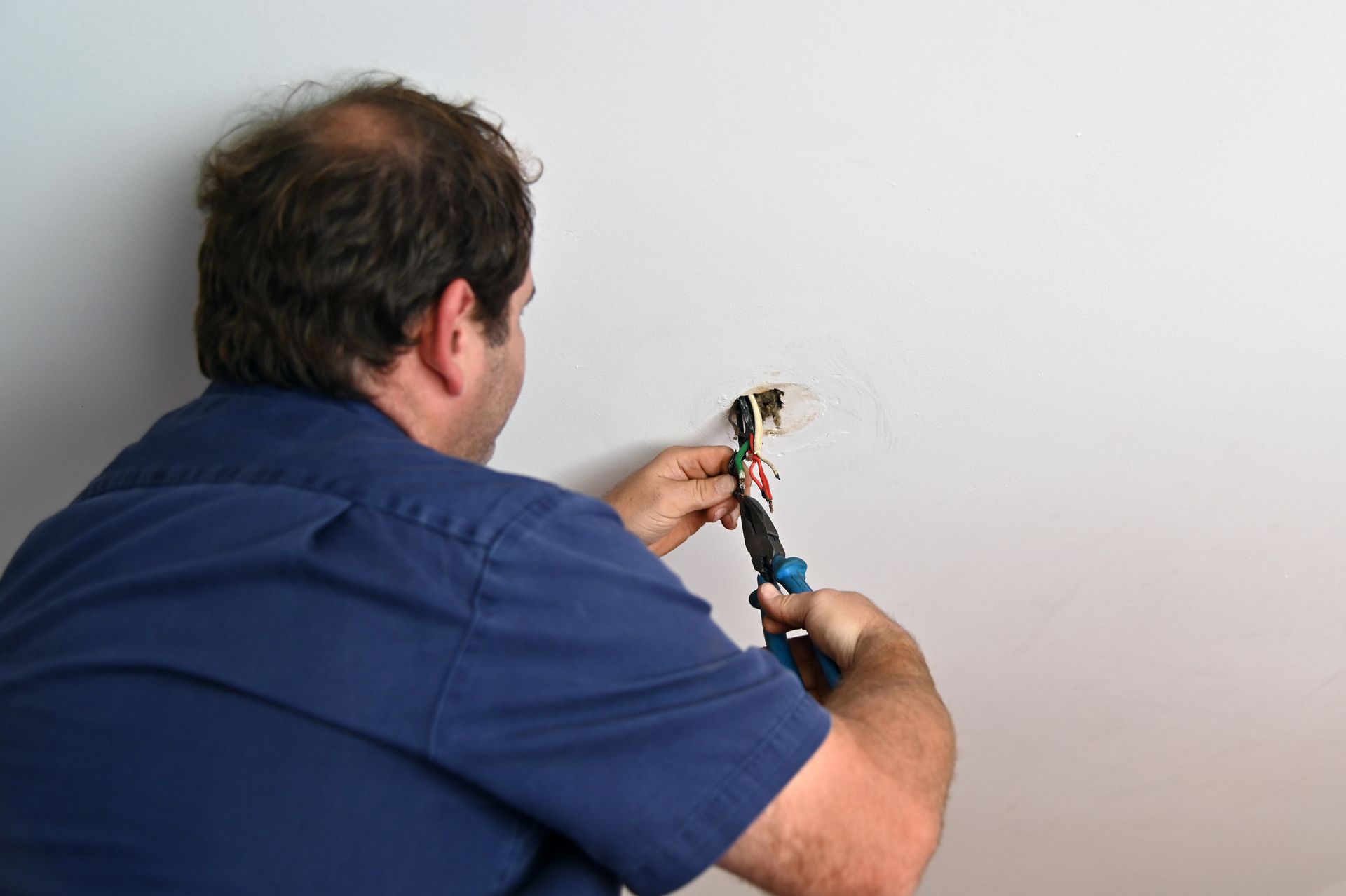 Electrician Team Working — Sydney, NSW — Thorpe Electrical Pty Ltd