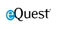 EQuest logo: blue