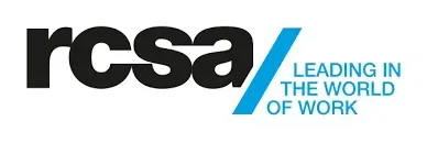 Logo for RCSA, with