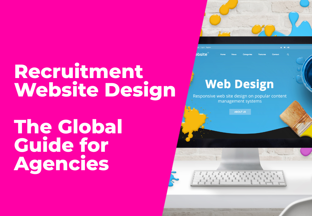 Recruitment website design platform for agencies and staffing firms
