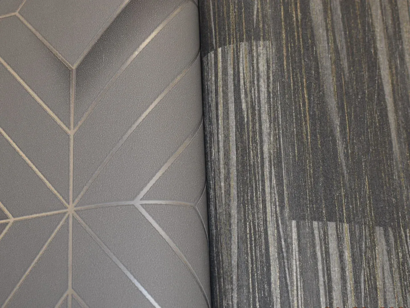 Gray and Gold Color of Wallpaper | Berlin, WI | Home Decorating
