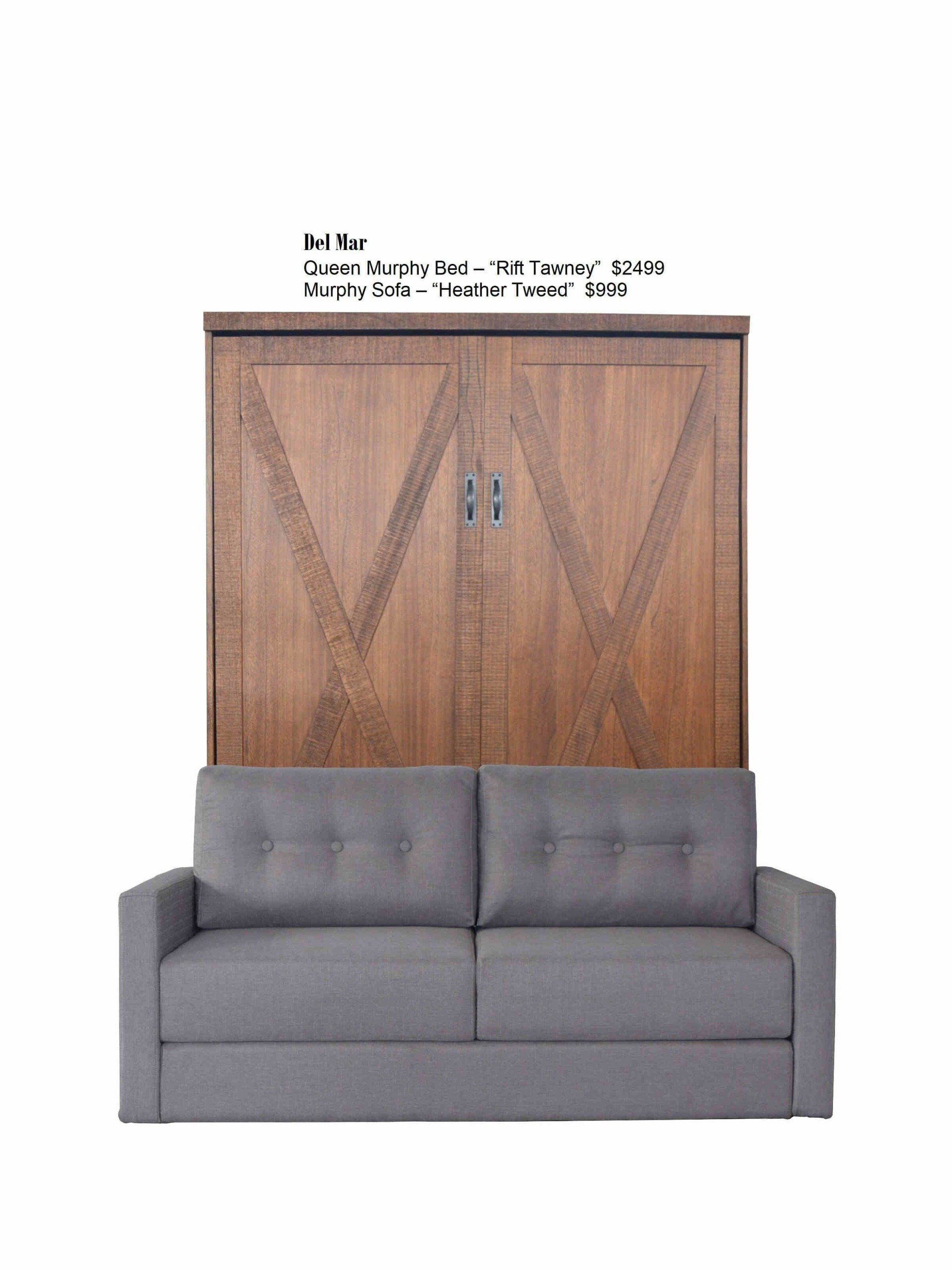 Del Mar - Rift Tawny Wall Beds and Murphy Beds in Orange County Ca at Irvine Murphy Beds 949-510-9382