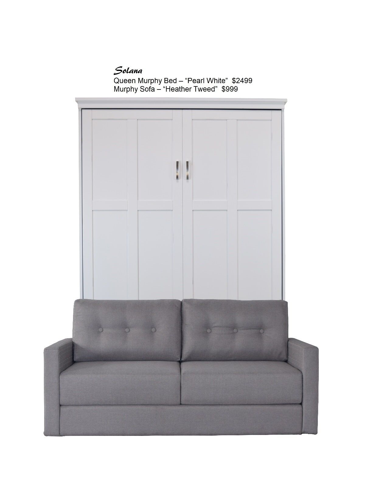 Solana - Snow White Wall Beds and Murphy Beds in Orange County Ca at Irvine Murphy Beds 949-510-9382