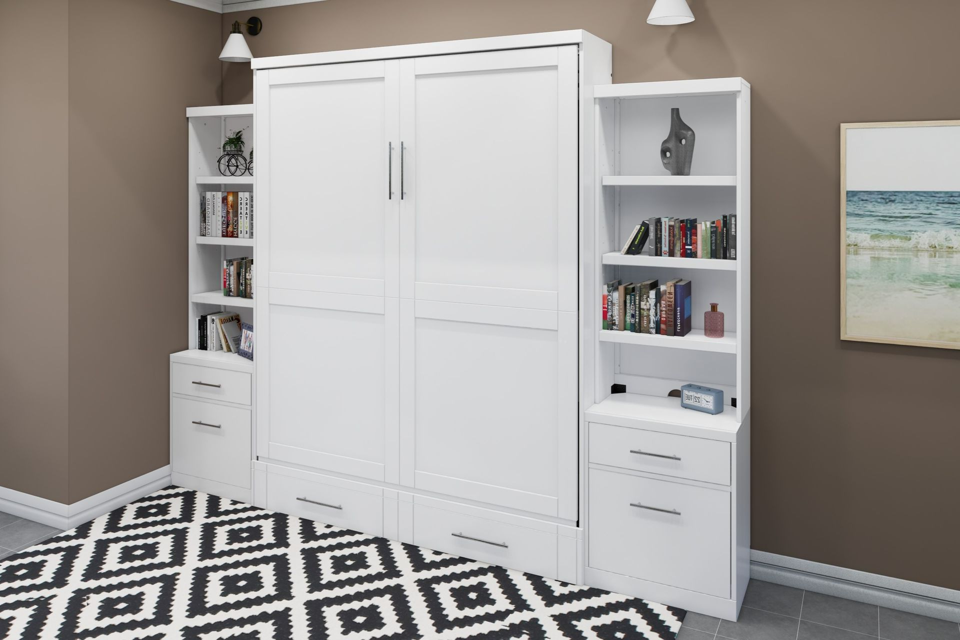 Best Murphy Beds and Best Wall Beds in stock at Irvine Murphy Beds in Orange County Ca 949-510-9382