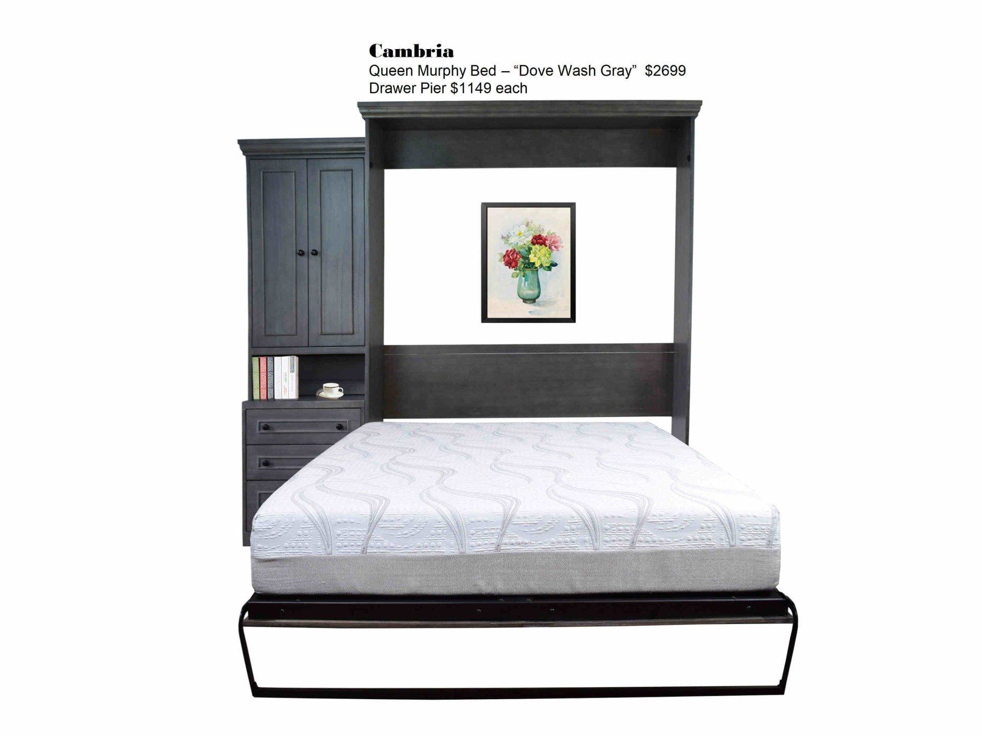 Del Mar - Rift Tawny Wall Beds and Murphy Beds in Orange County Ca at Irvine Murphy Beds 949-510-9382