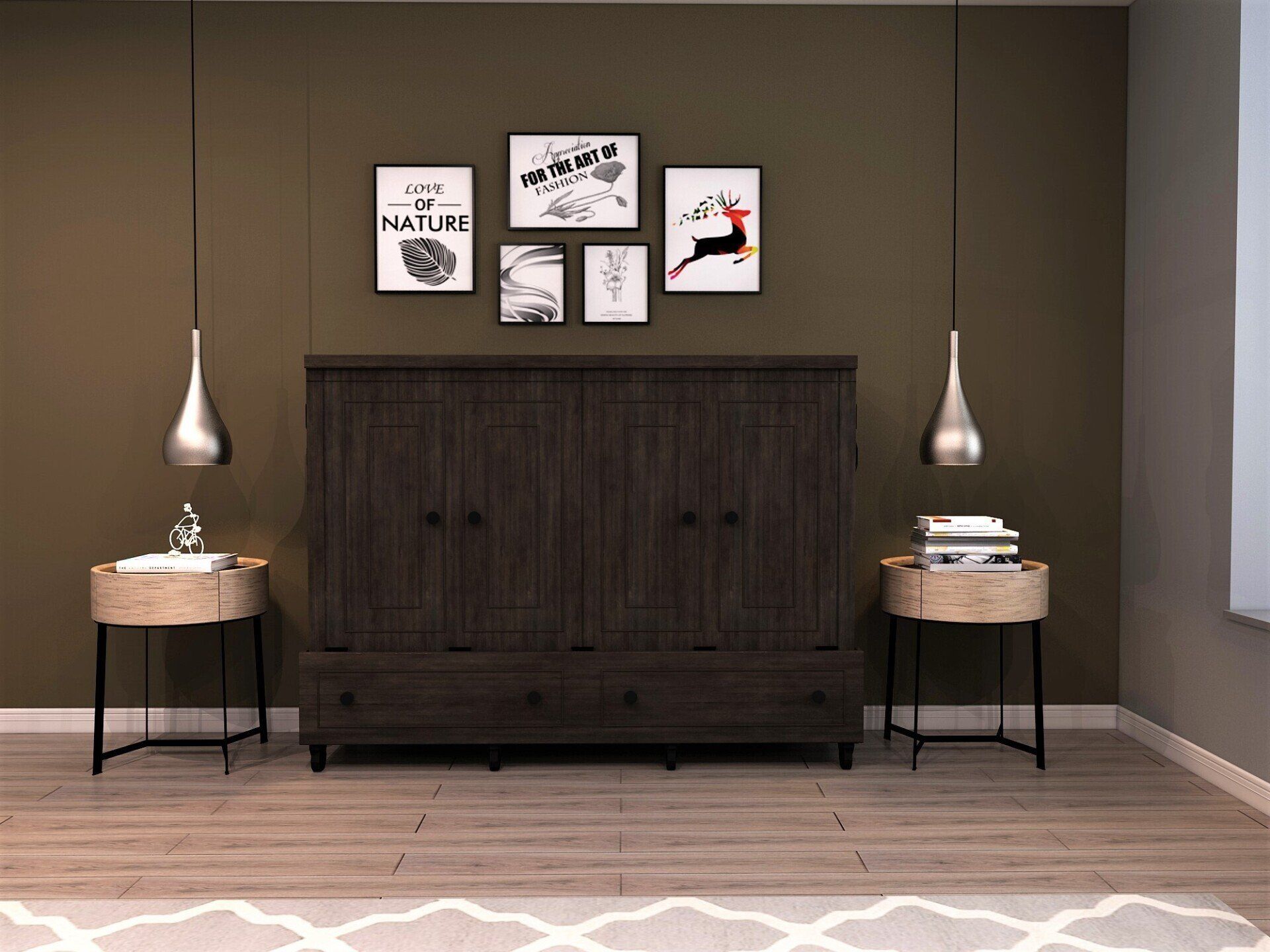 Murphy Bed Mobile Murphy Noir Closed at Irvine Murphy Beds Orange County Ca 949-510-9382