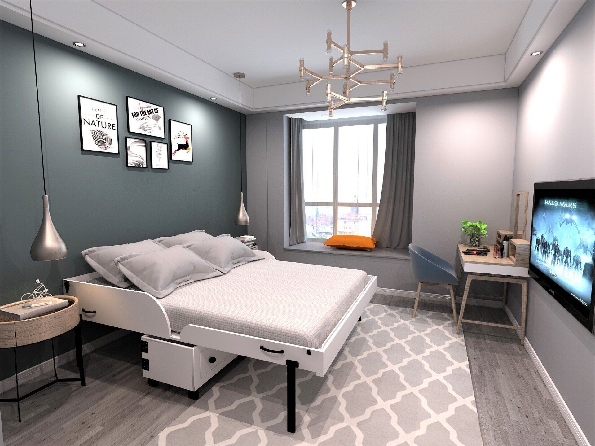 Murphy Bed Mobile Murphy White Open at Irvine Murphy Beds Orange County Ca 949-510-9382