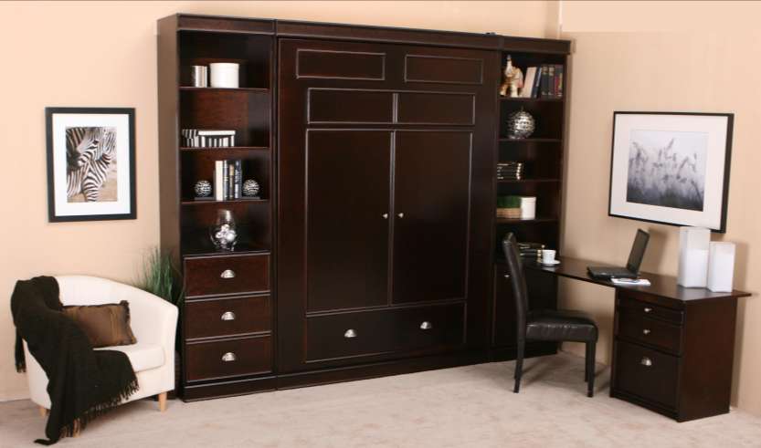 Murphy Bed Barrington Set Chocolate Closed at Irvine Murphy Beds Orange County Ca 949-510-9382Murphy Bed Barrington Set Chocolate Closed at Irvine Murphy Beds Orange County Ca 949-510-9382