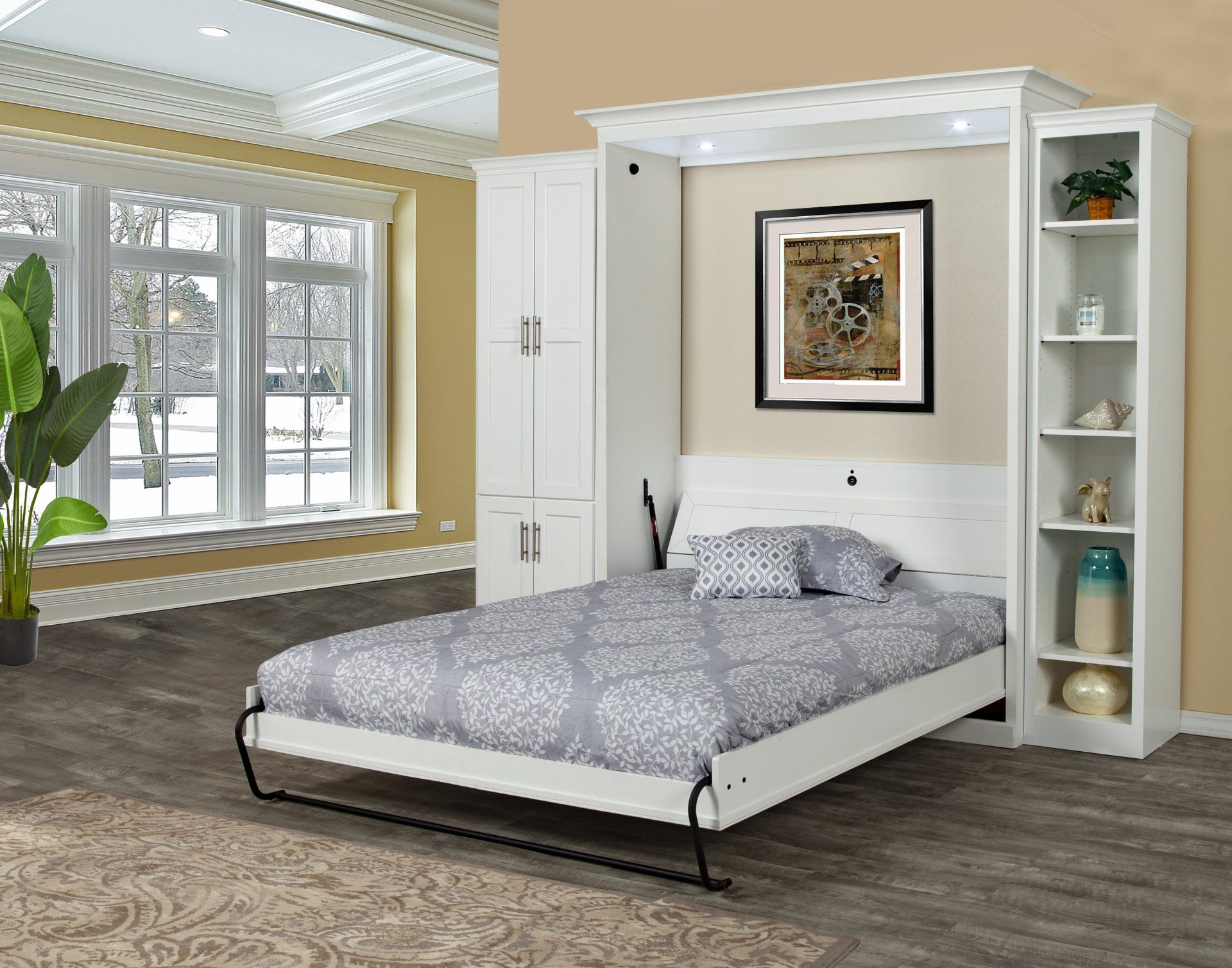 Hampton Open Wall Beds and Murphy Beds in Orange County Ca at Irvine Murphy Beds 949-510-9382