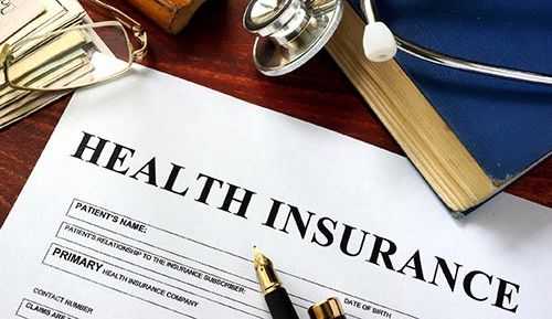 Health Insurance Form in Midland, TX Office