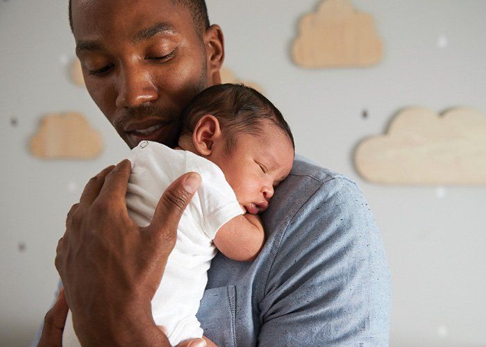 Father and Infant Child