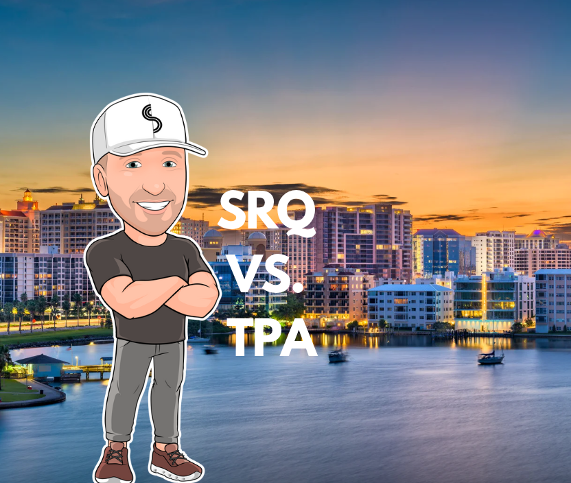 Downtown skyline views from Sarasota and Tampa with walkable streets and waterfront living