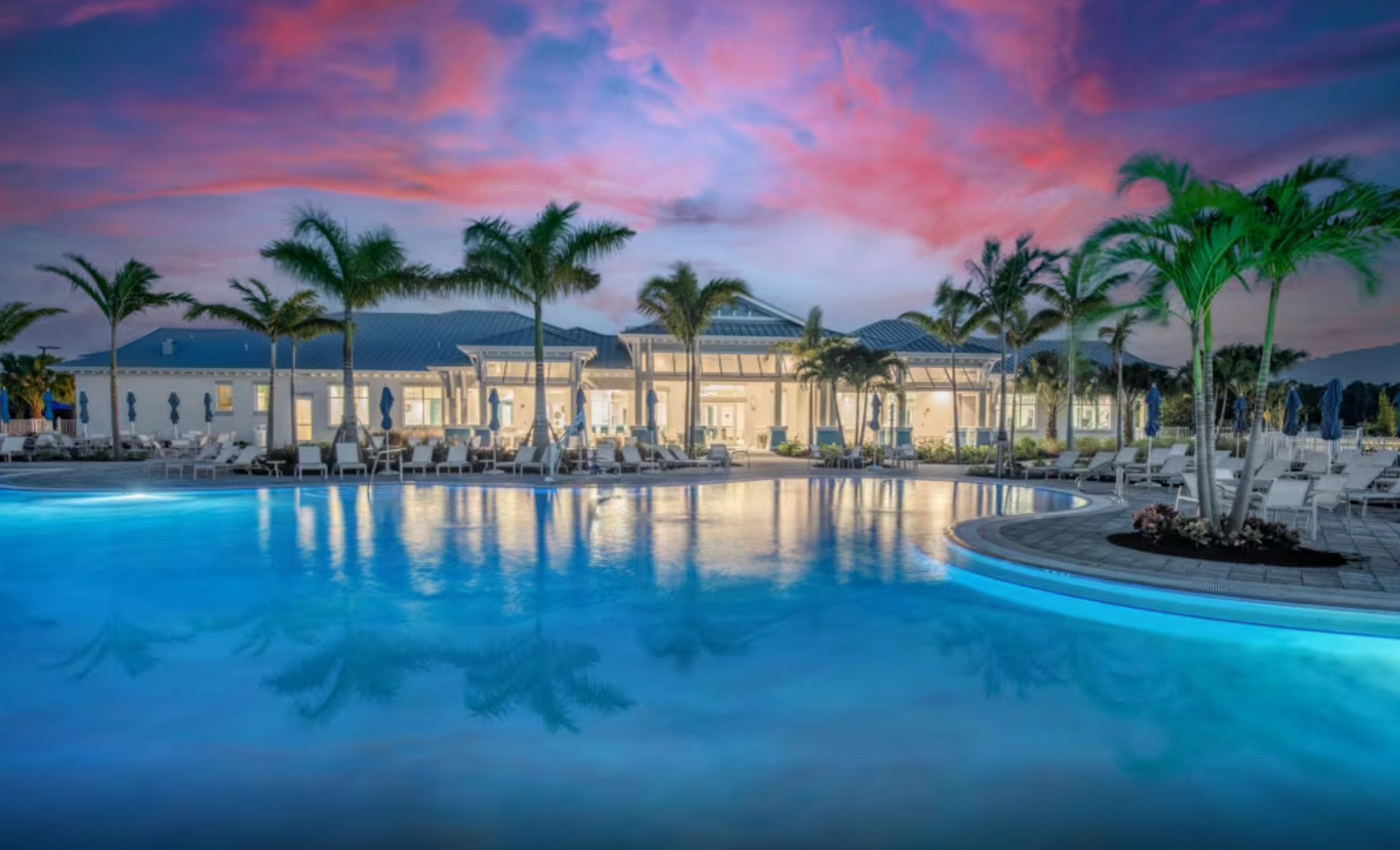 BeachWalk by Manasota Key, Sunset, community center luxury style pool