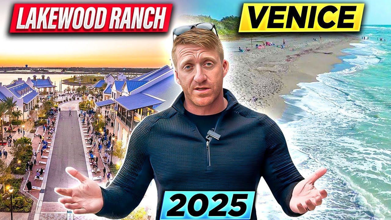 Lakewood Ranch and Venice Florida suburban comparison with home options and lifestyle in 2025