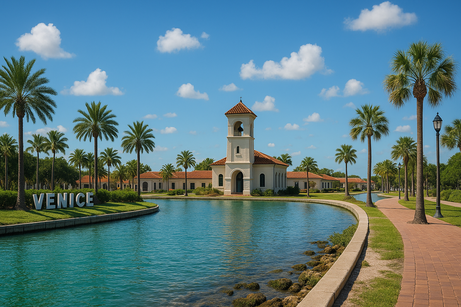 Gulf Coast homes near Venice Florida with beach access and walkable streets