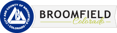 A logo for the city and county of broomfield colorado