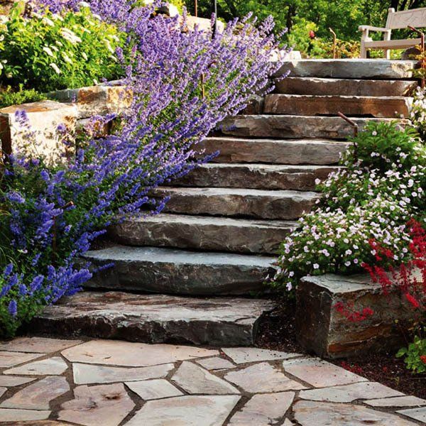 flagstone steppers
