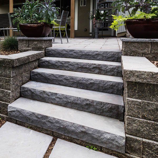natural stair treads