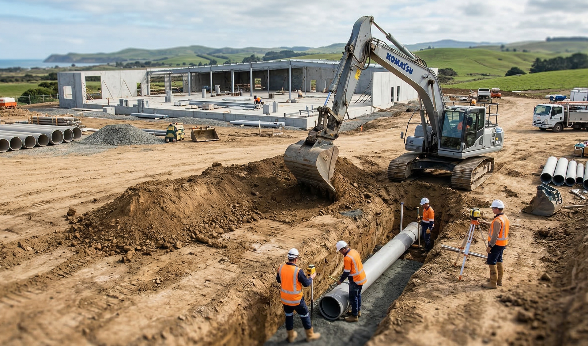 Pipeline installation and utility trenching