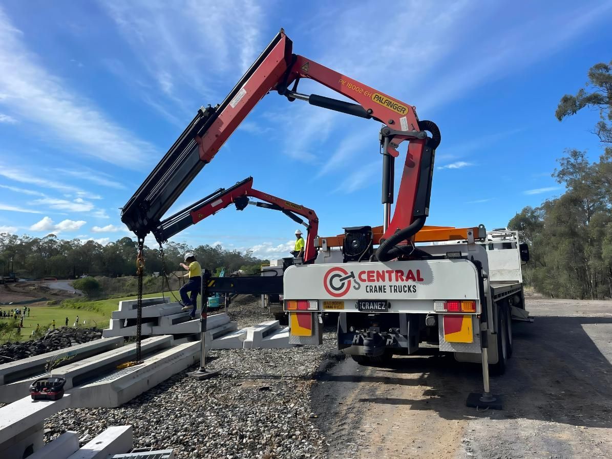 A Truck With the Word Central on the Back — Central Crane Trucks In Stapylton, QLD