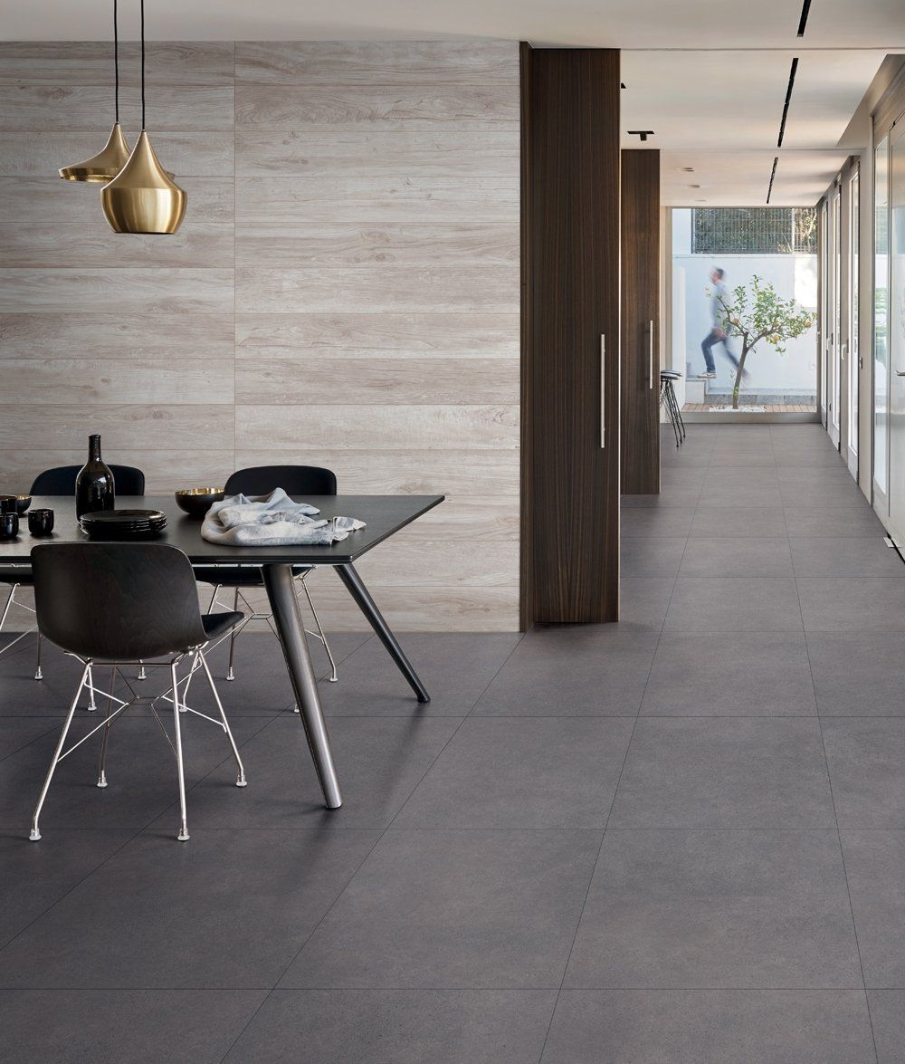 pavimentazione moderna con mattonelle in ceramica grandi