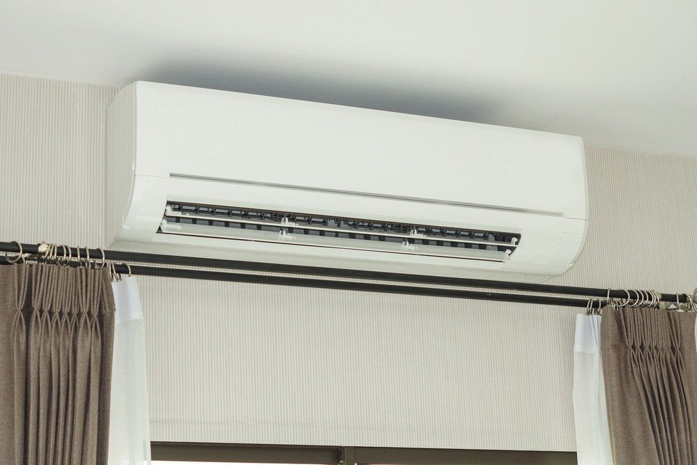 Air Conditioner Installed On The Wall — Air Conditioning Toowoomba, QLD
