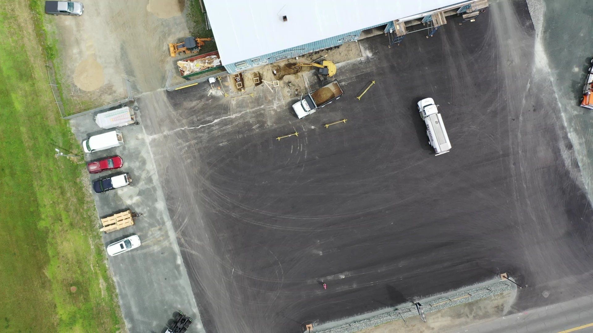 Metal Retrofit project, parking lot