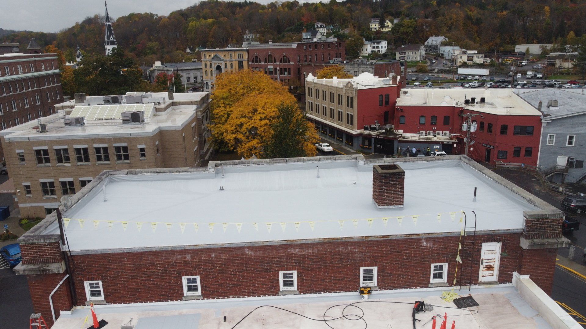 single ply membranes and installation by Rodd Roofing