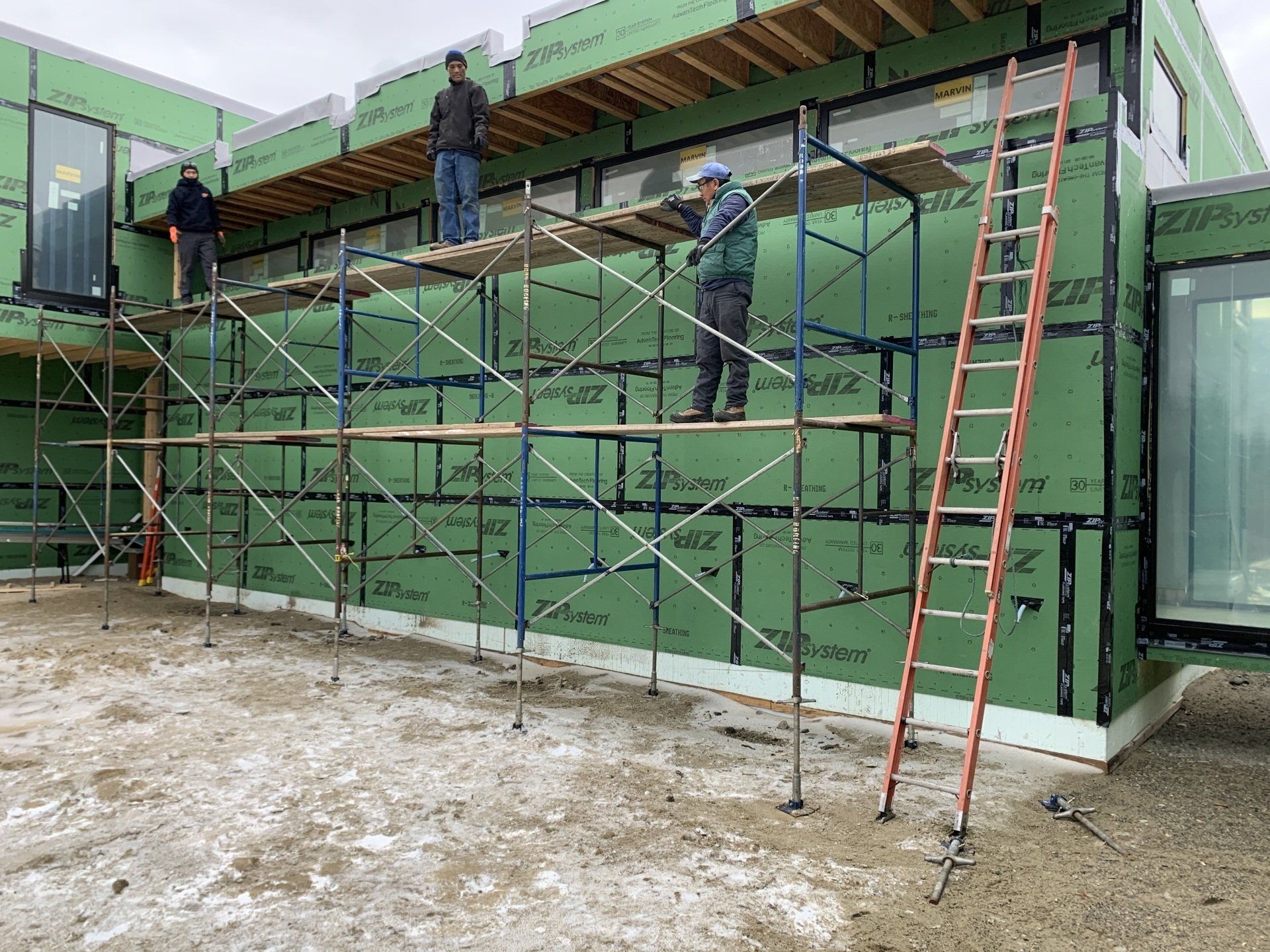 A TPO/PVC roof prep work done by Rood Roofing