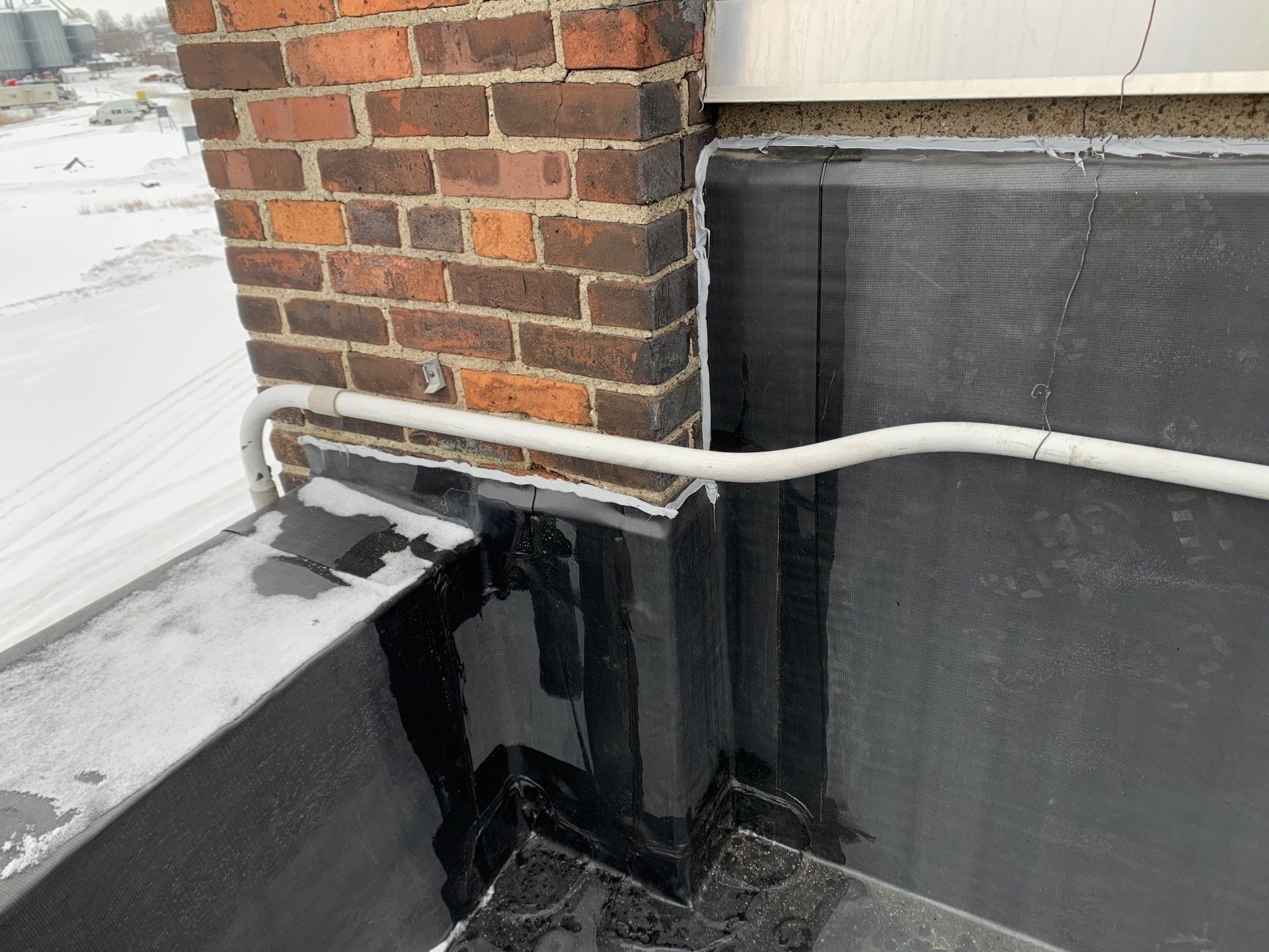 Rodd Roofing cleaning and preparing a roof