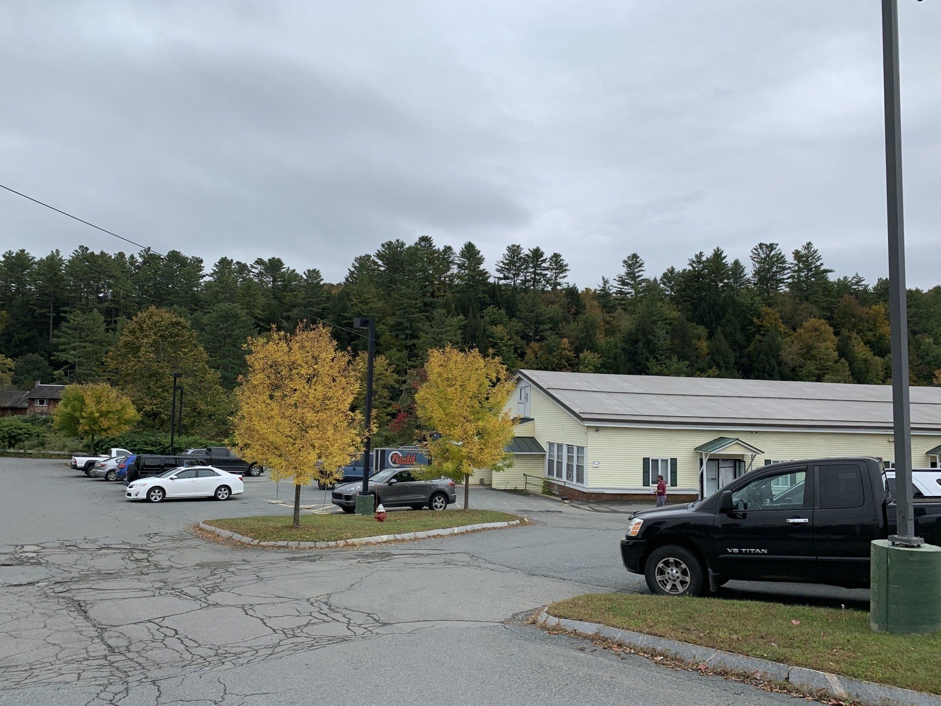 View of  the River Mill single-ply roofing project New Hampshire