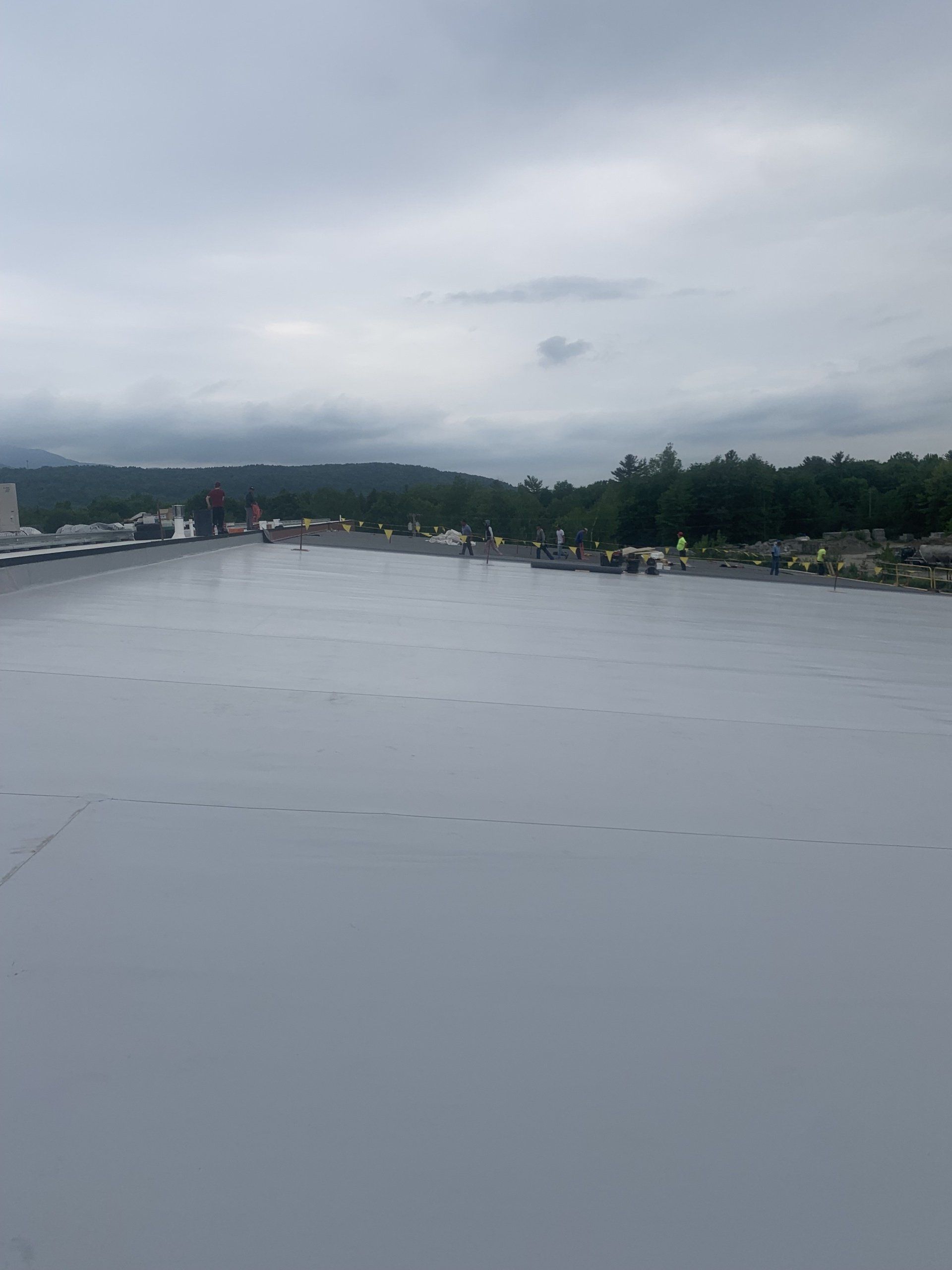 Rodd Roofing commercial building metal retrofit completed