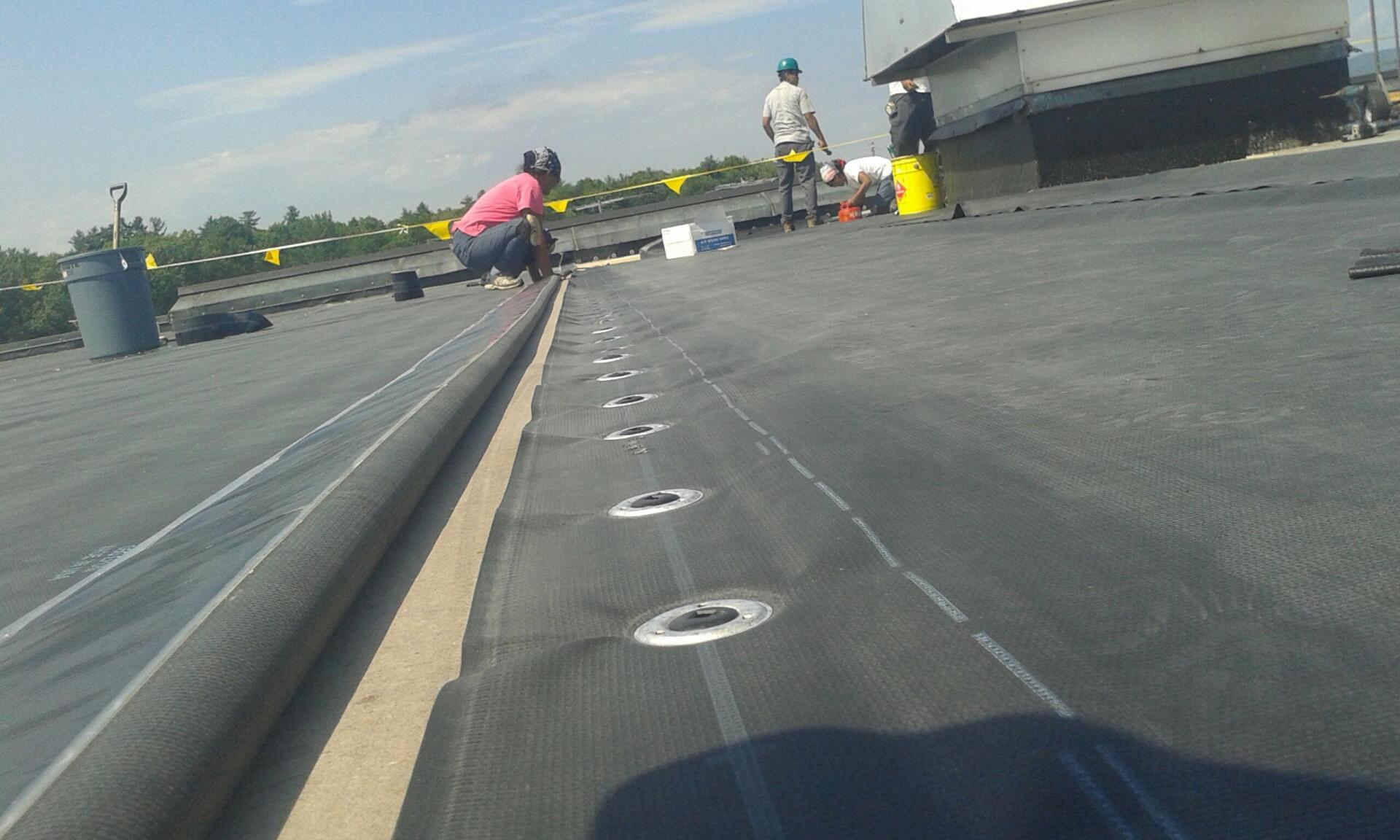 Single Ply roofing isinstalled by Rodd Roofing in Vermont