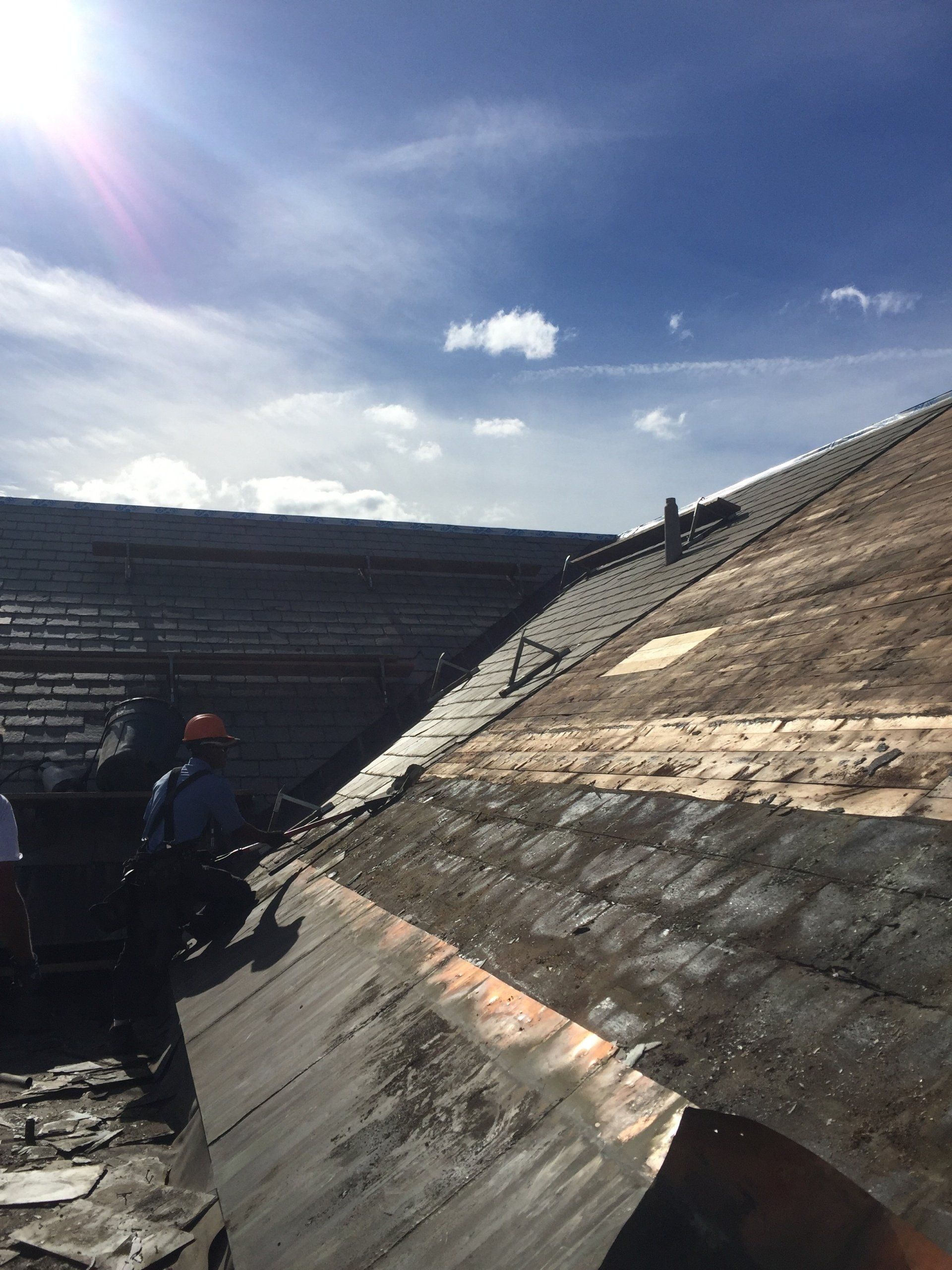 Rodd Roofing unfinished wood roof