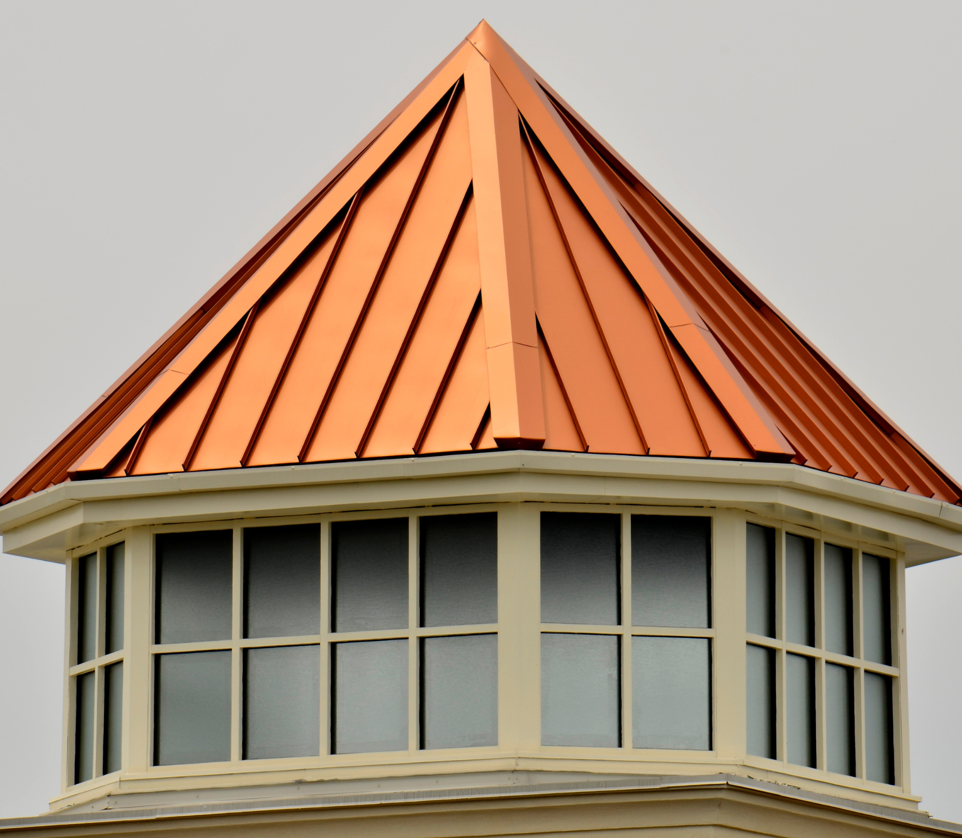 Intricate copper roofing install in New Hampshire by Rodd Roofing