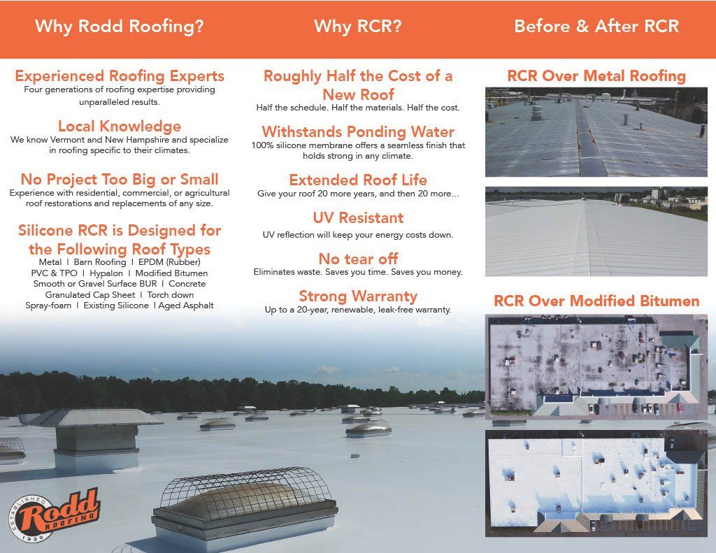 RCR benefits flyer