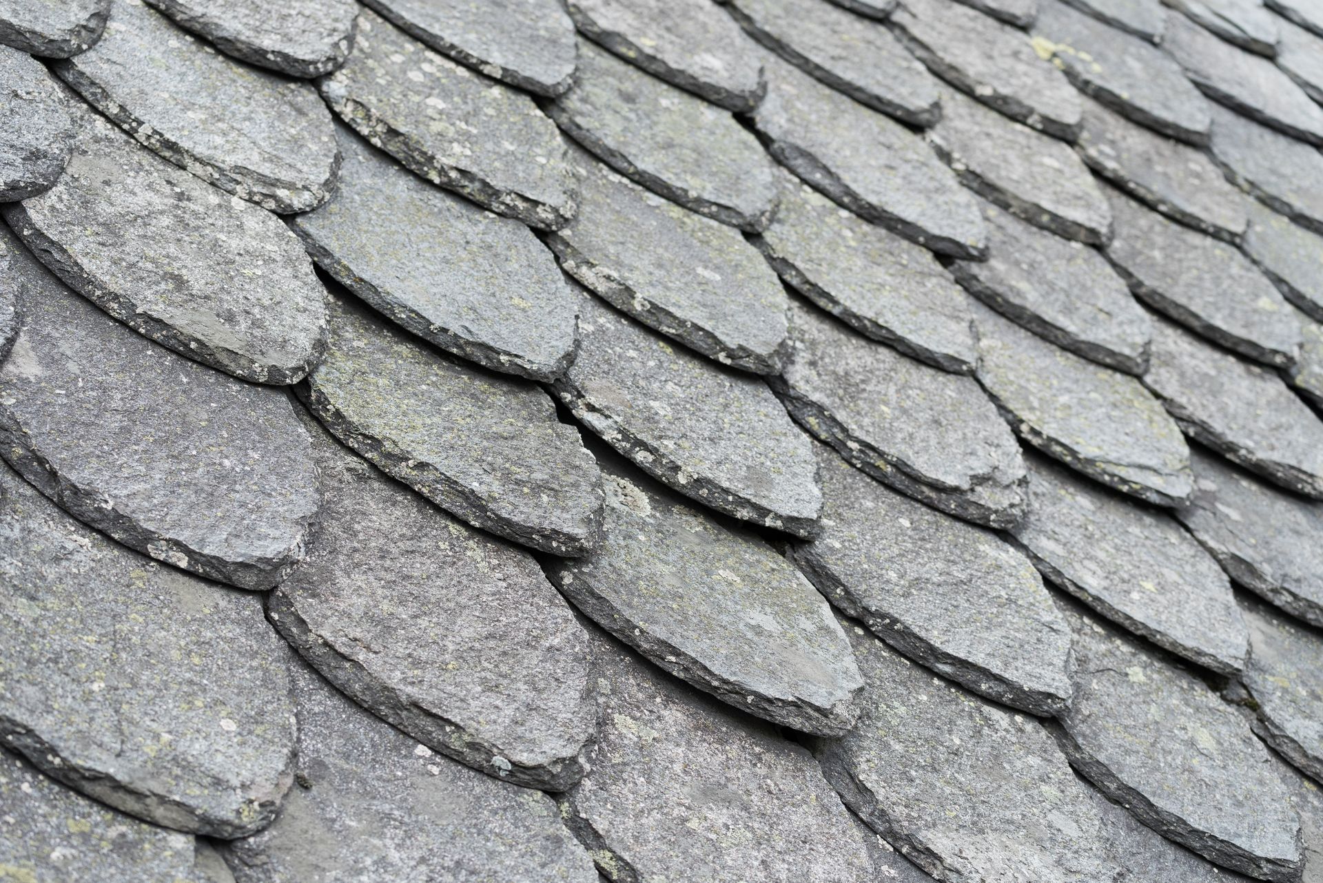 A gray shale roof installed by Rodd Roofing