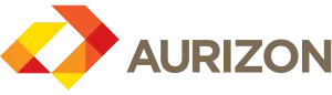A logo for aurizon is shown on a white background.