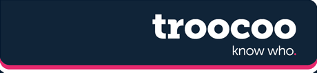 A blue sign that says troocoo know who