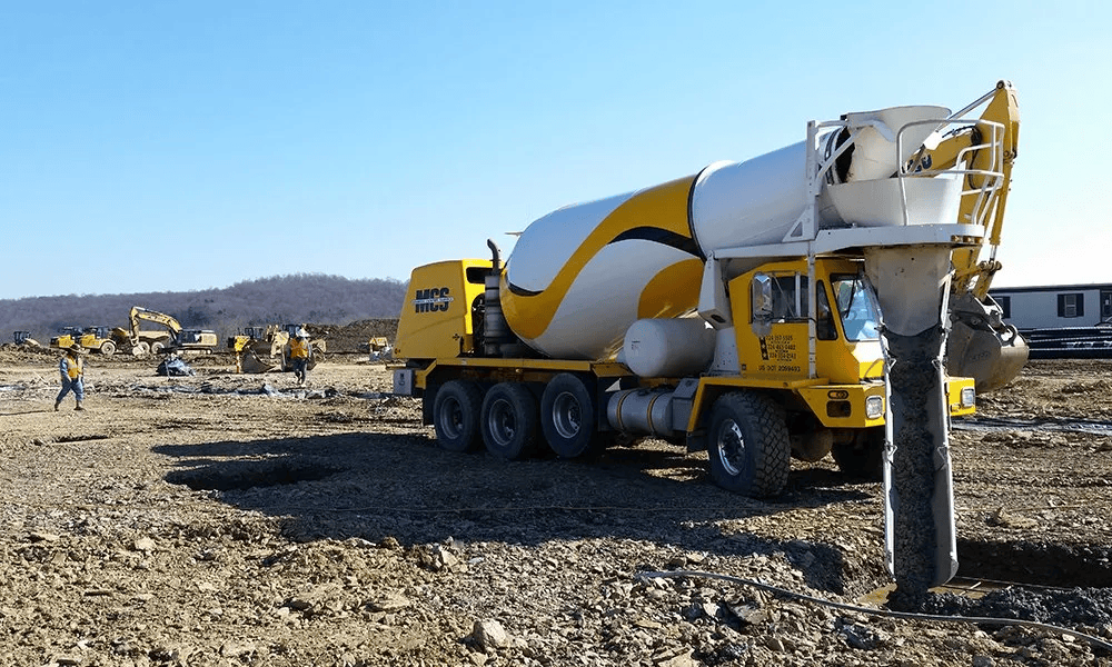 Concrete truck