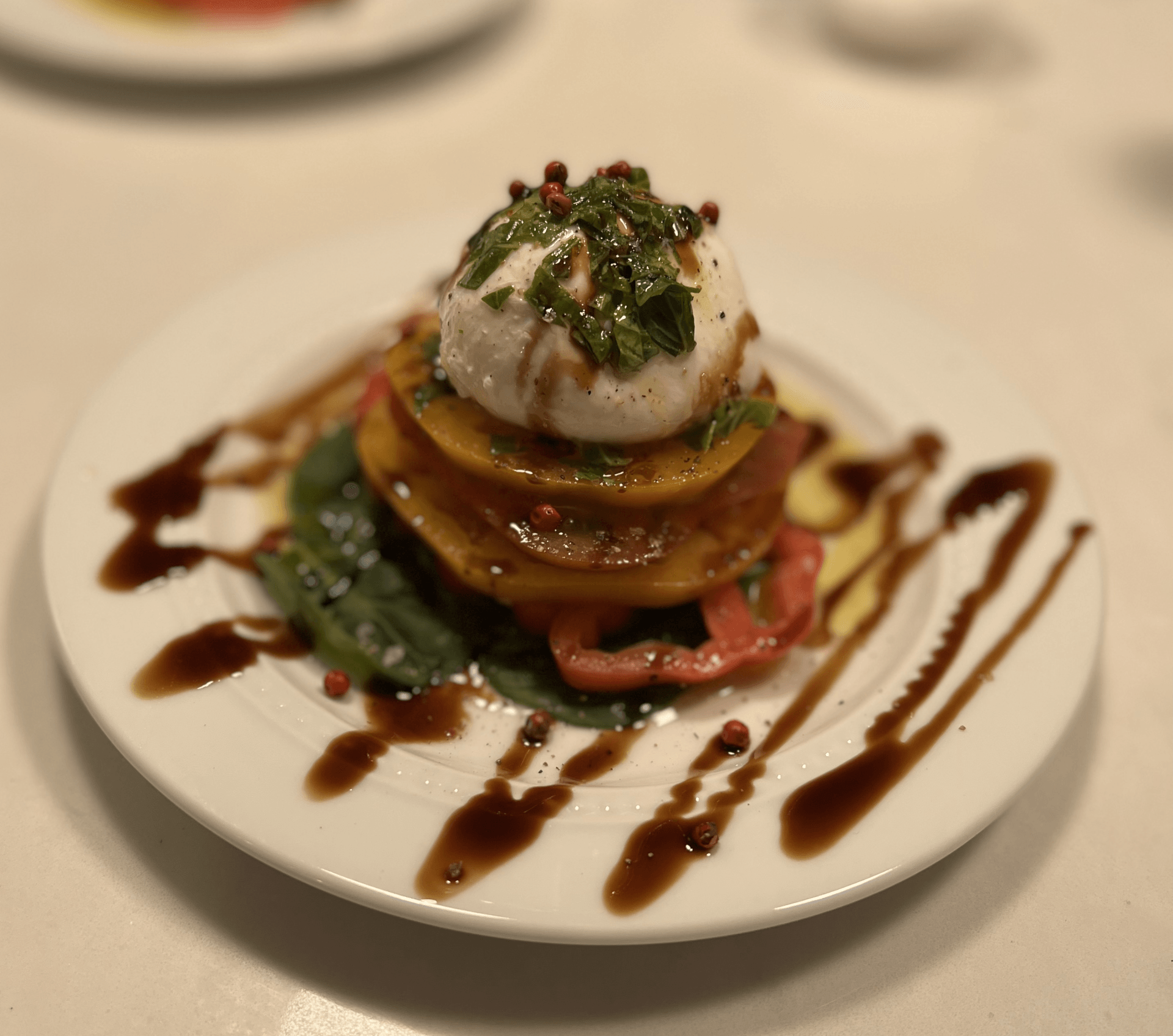 Heirloom tomato salad