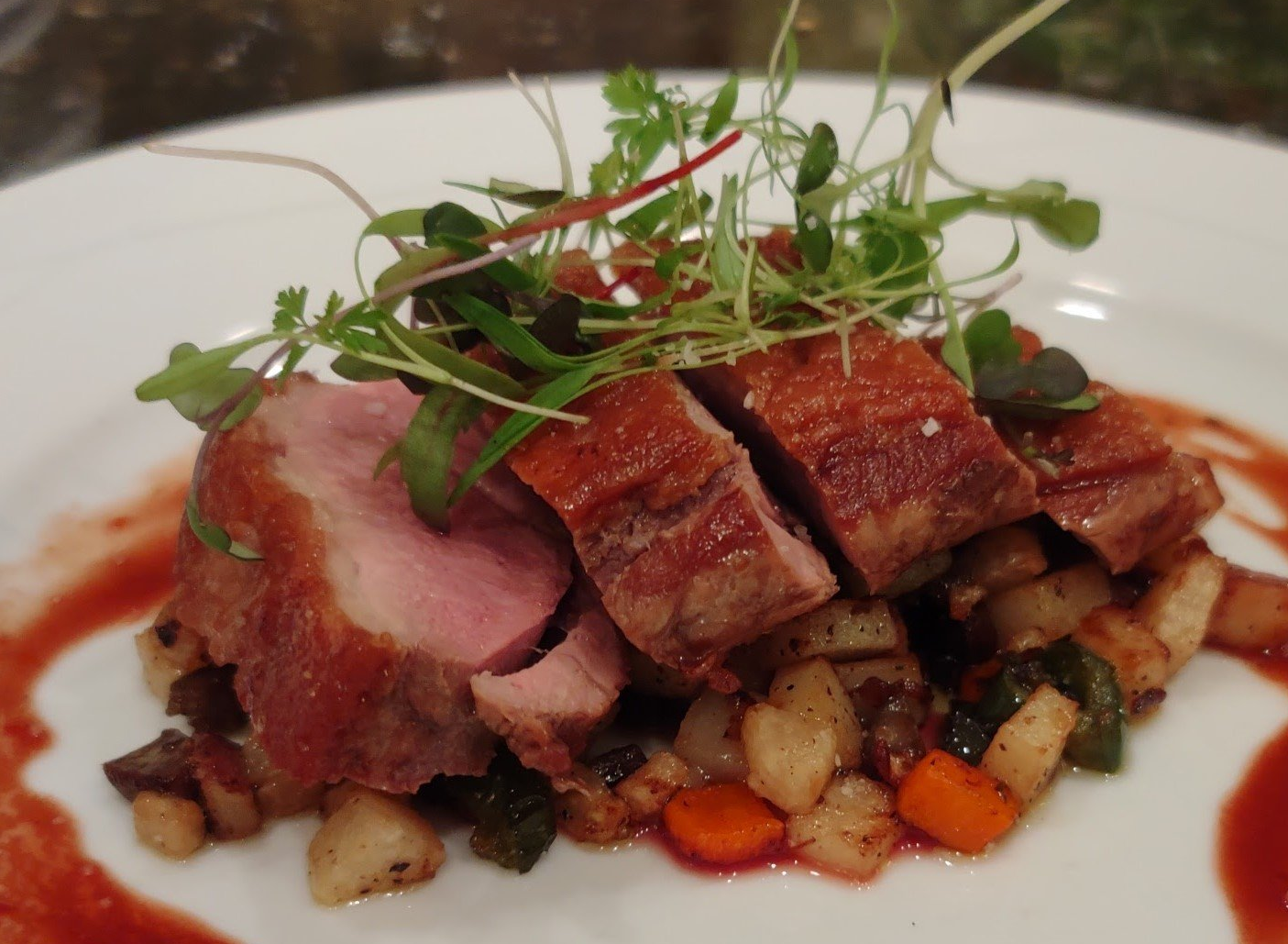 Panseared Duck Breast